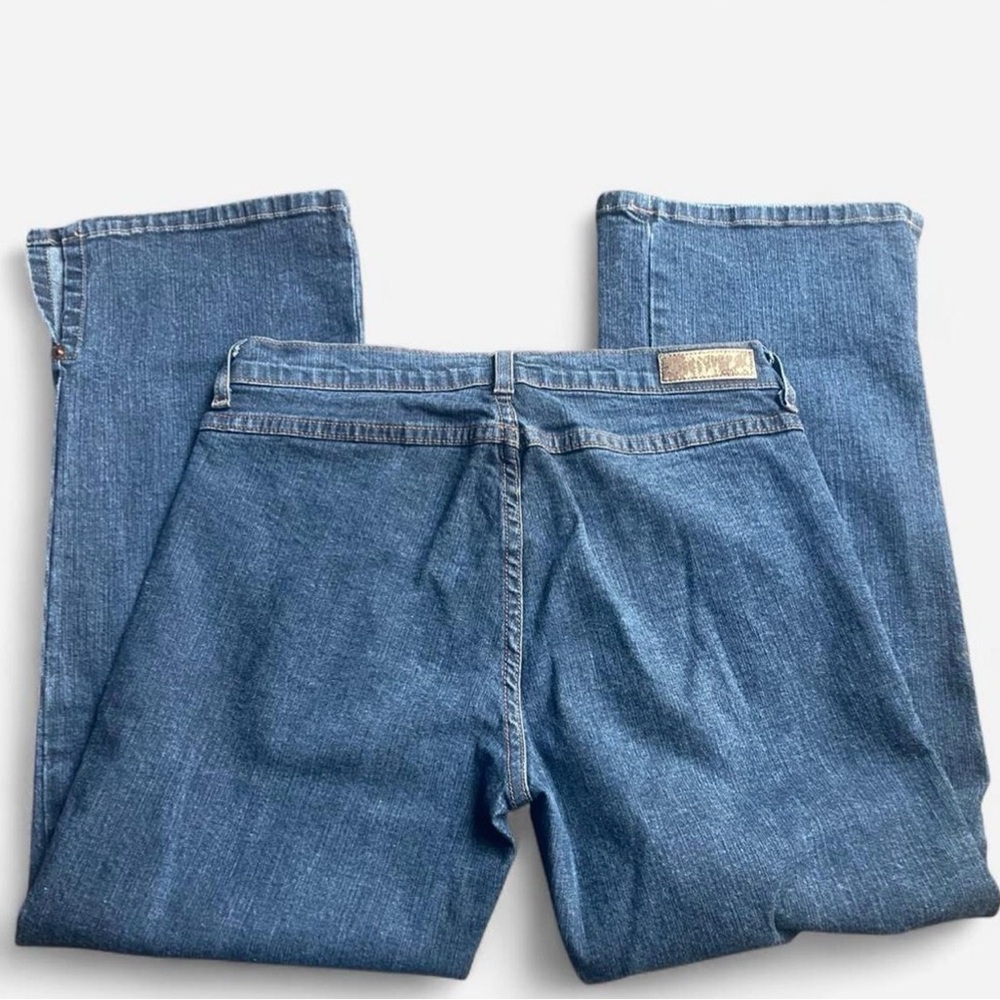Orion Y2K Inspired Dark Wash Capri Jeans Sz 7 Mid Rise Jeans